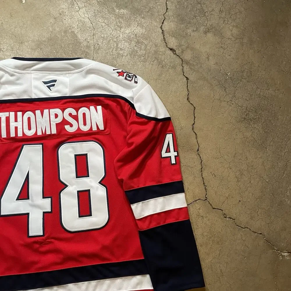 Logan Thompson - Washington Capitals 2025 Screaming Eagle Jersey - Men’s Large - Picture 3 of 6